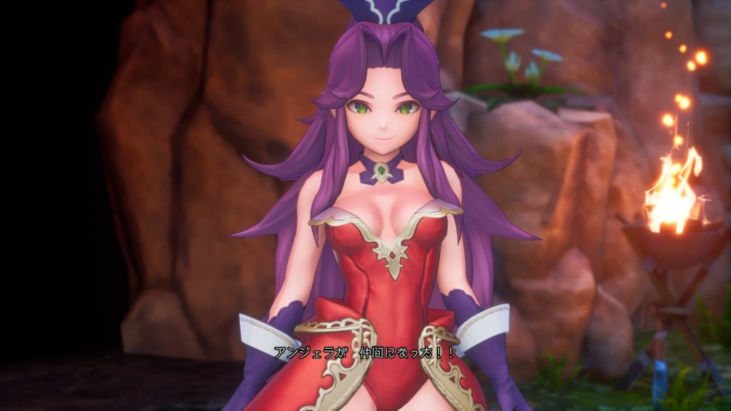 アンジェラ：仲間になった